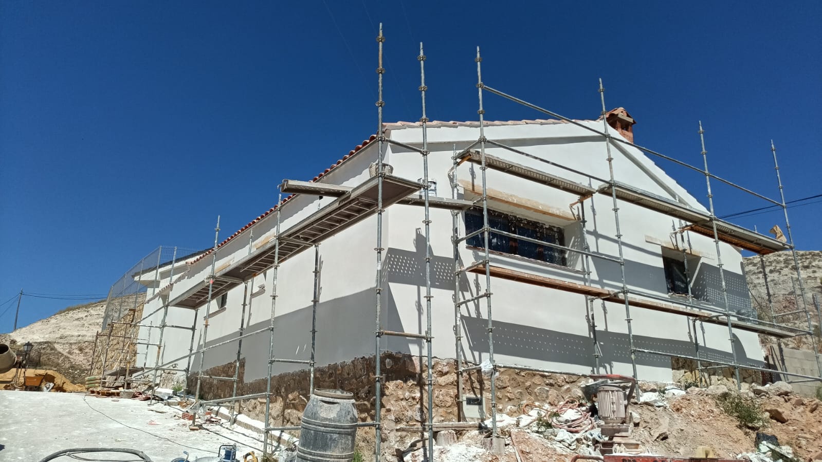 Avance de obra construcción - M.I.A. Construcciones